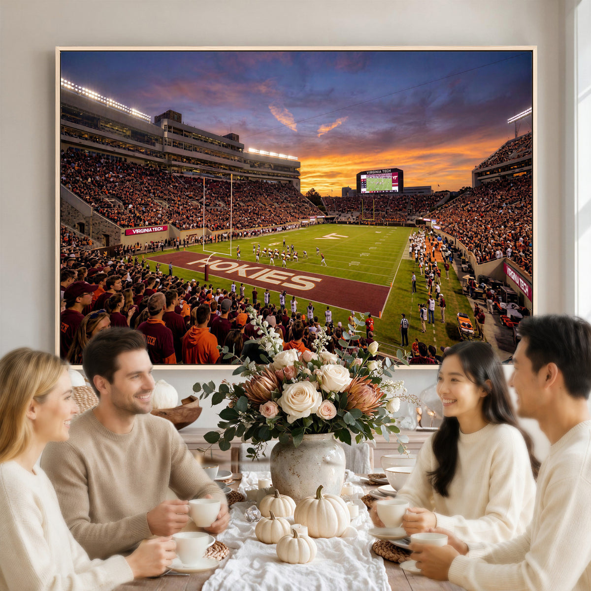 87141841-MGV-CV-36X24 - Stadium Wall Art Canvas Print