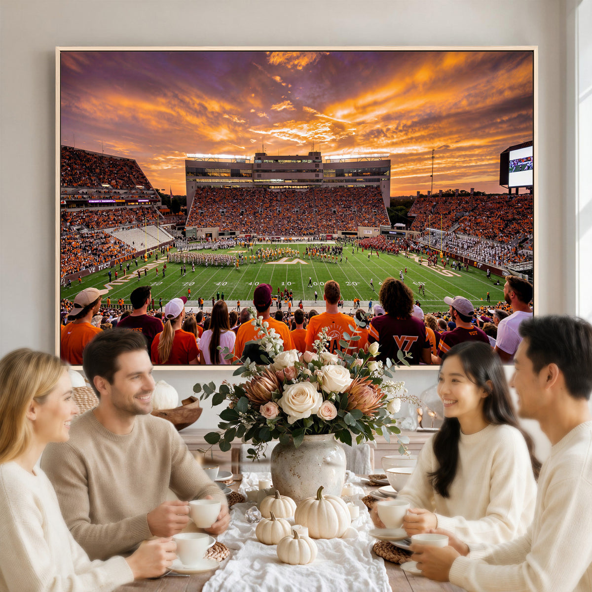25873880-MGV-CV-36X24 - Stadium Wall Art Canvas Print
