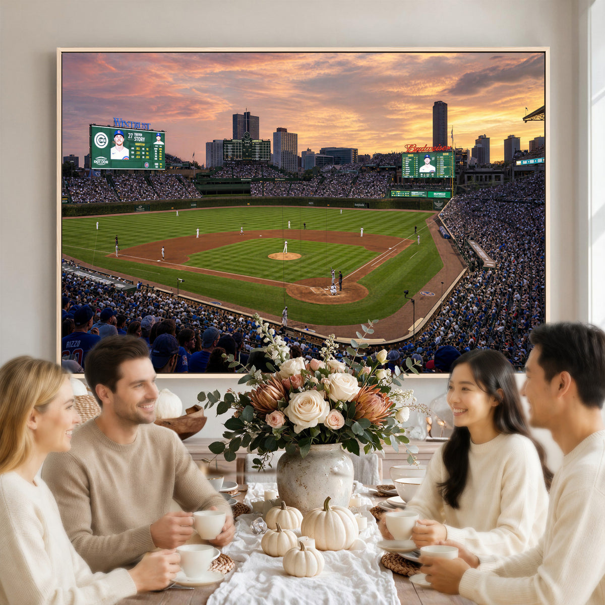 41641466-MGV-CV-36X24 - Stadium Wall Art Canvas Print