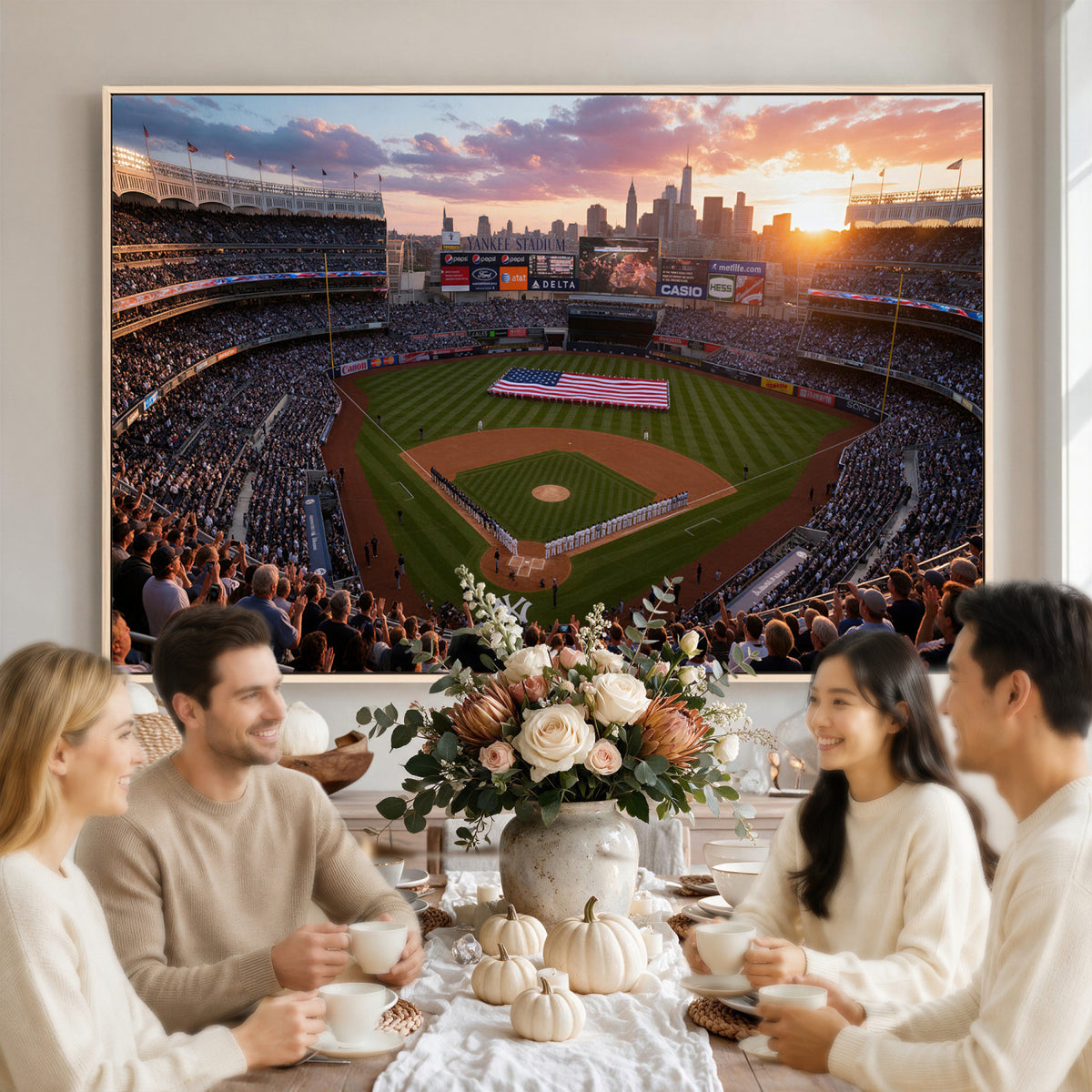 43632742-MGV-CV-36X24 - Stadium Wall Art Canvas Print