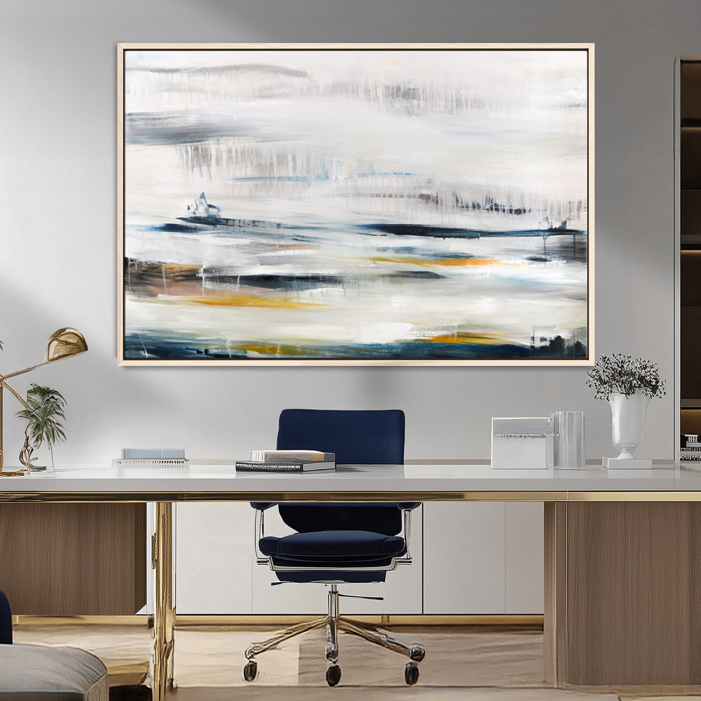 74932-MGV-CV-36X24-Soft Color Abstract Canvas Print