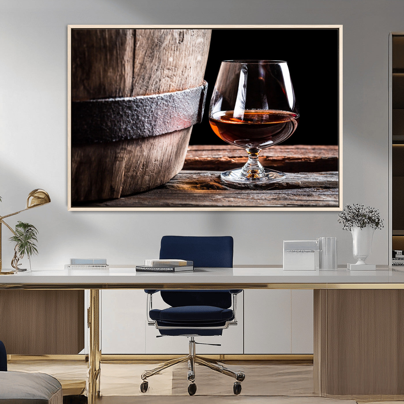 -Scots Whiskey Wall Art Canvas Print