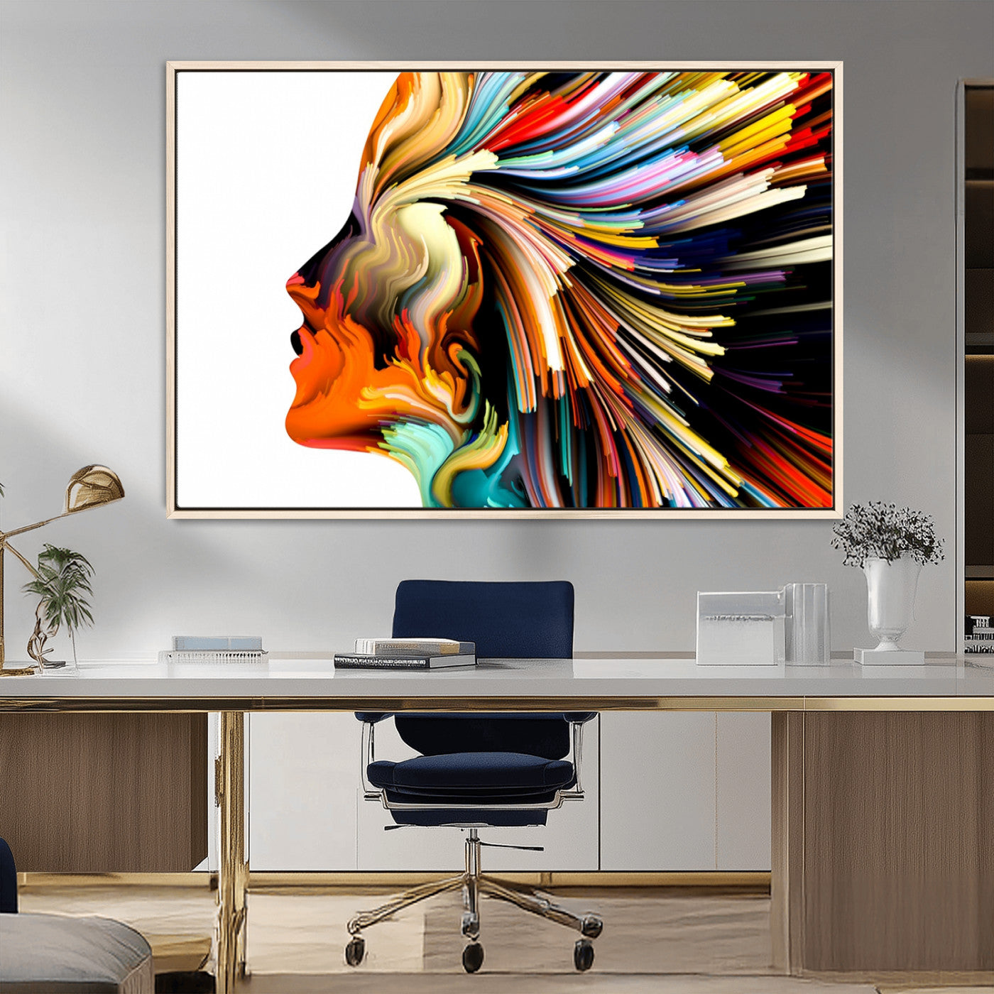 -Profile Colors Canvas Print