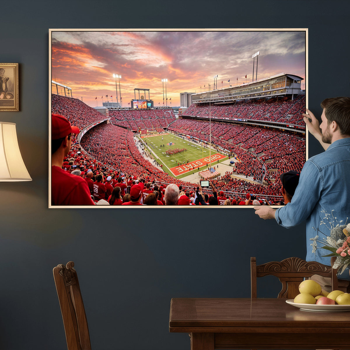 94754966-MGV-CV-36X24 - Stadium Wall Art Canvas Print