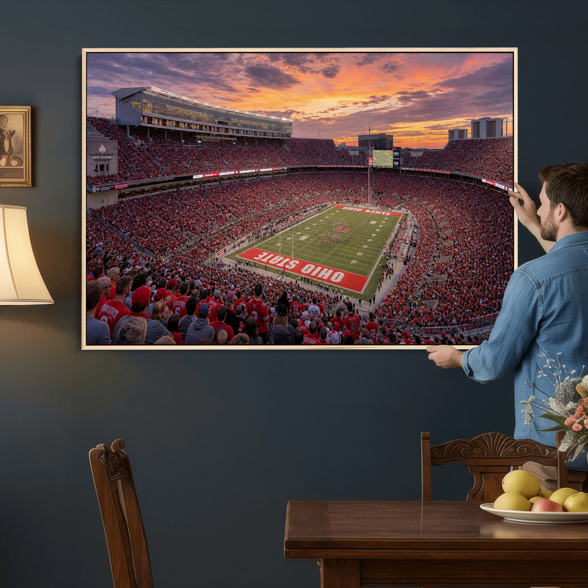 95137596-MGV-CV-36X24 - Stadium Wall Art Canvas Print