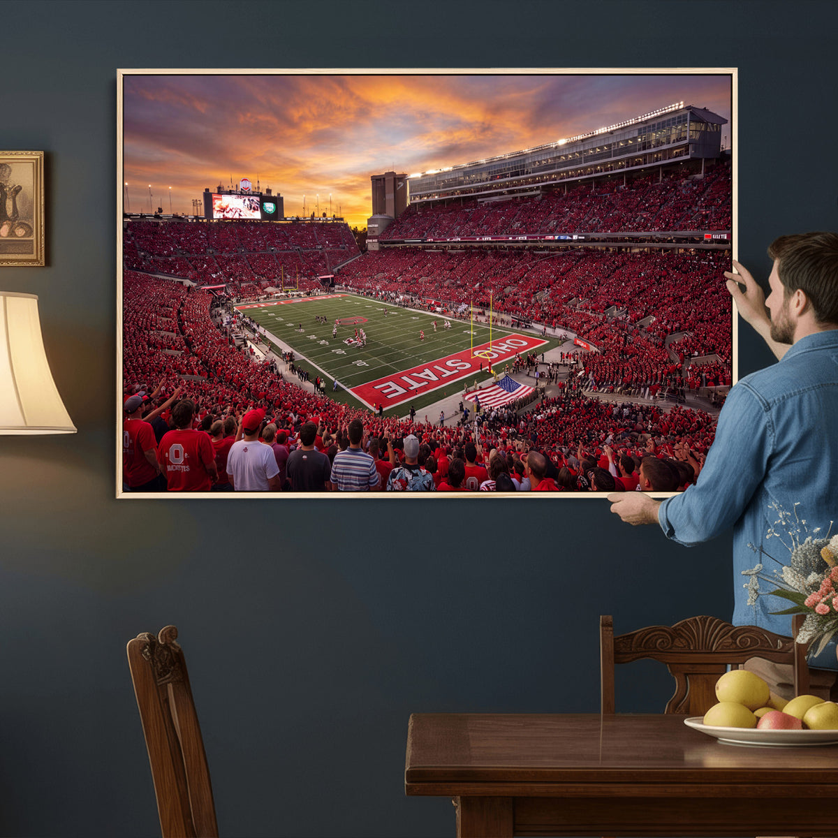 36125328-MGV-CV-36X24 - Stadium Wall Art Canvas Print