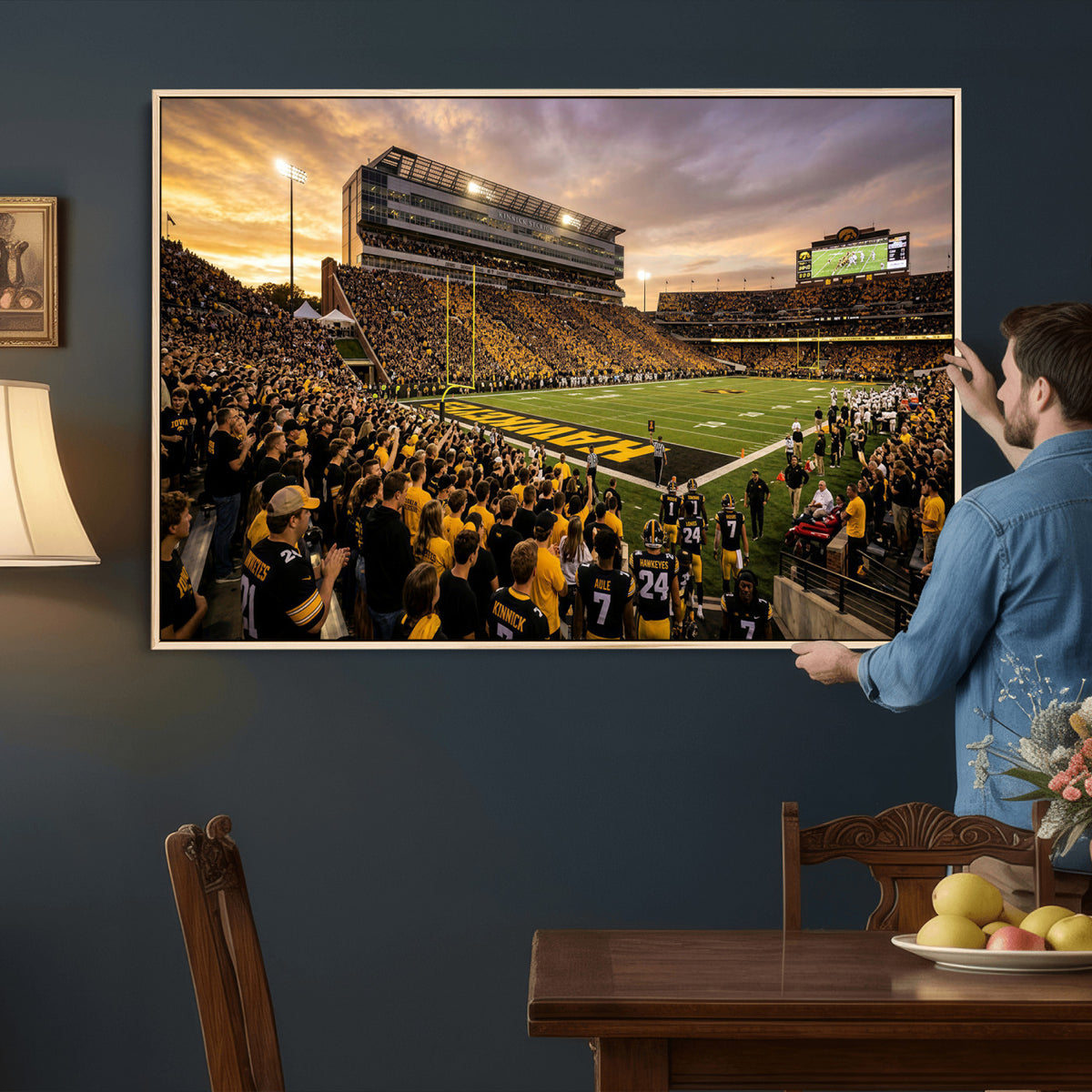 60847729-MGV-CV-36X24 - Stadium Wall Art Canvas Print