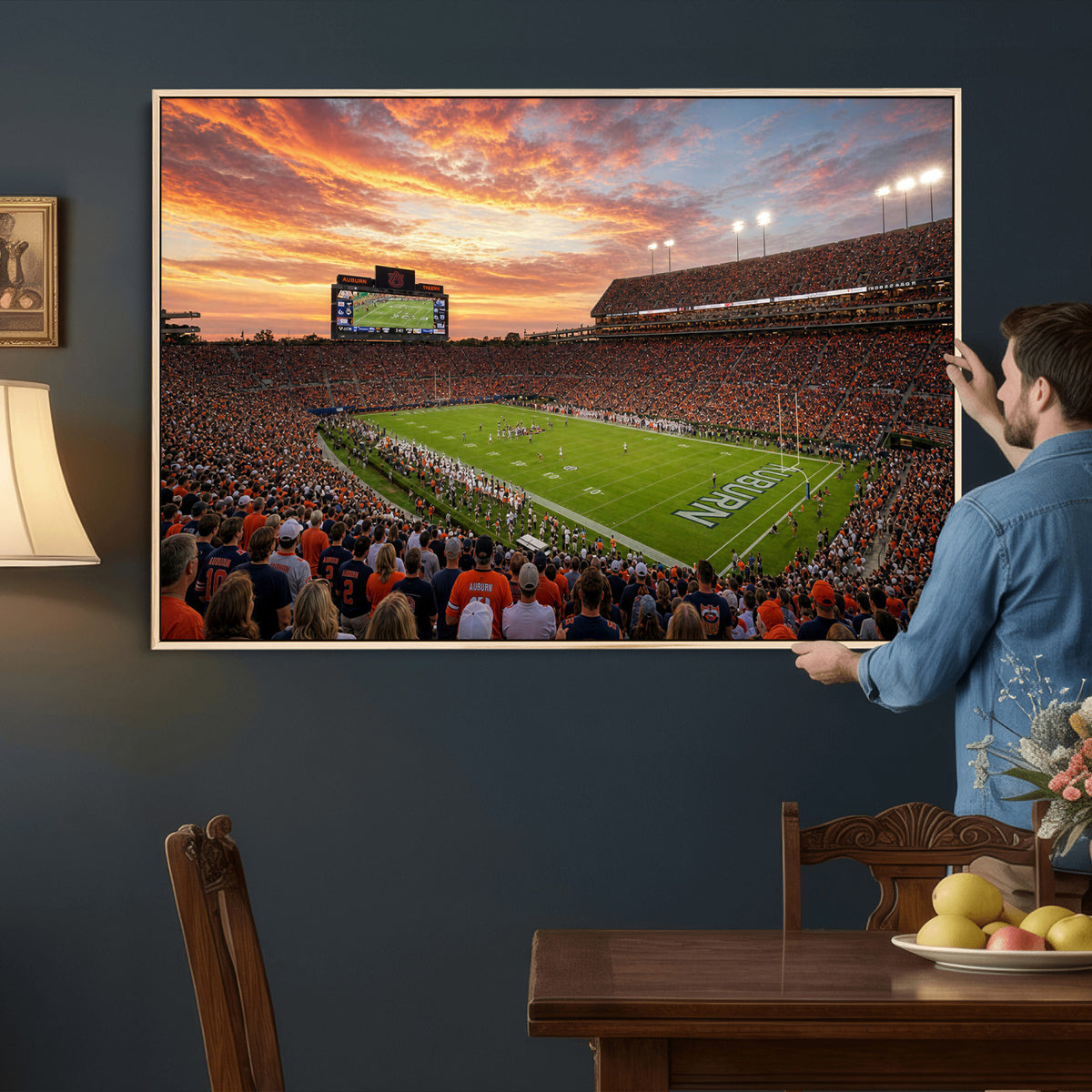 28631591-MGV-CV-36X24 - Stadium Wall Art Canvas Print