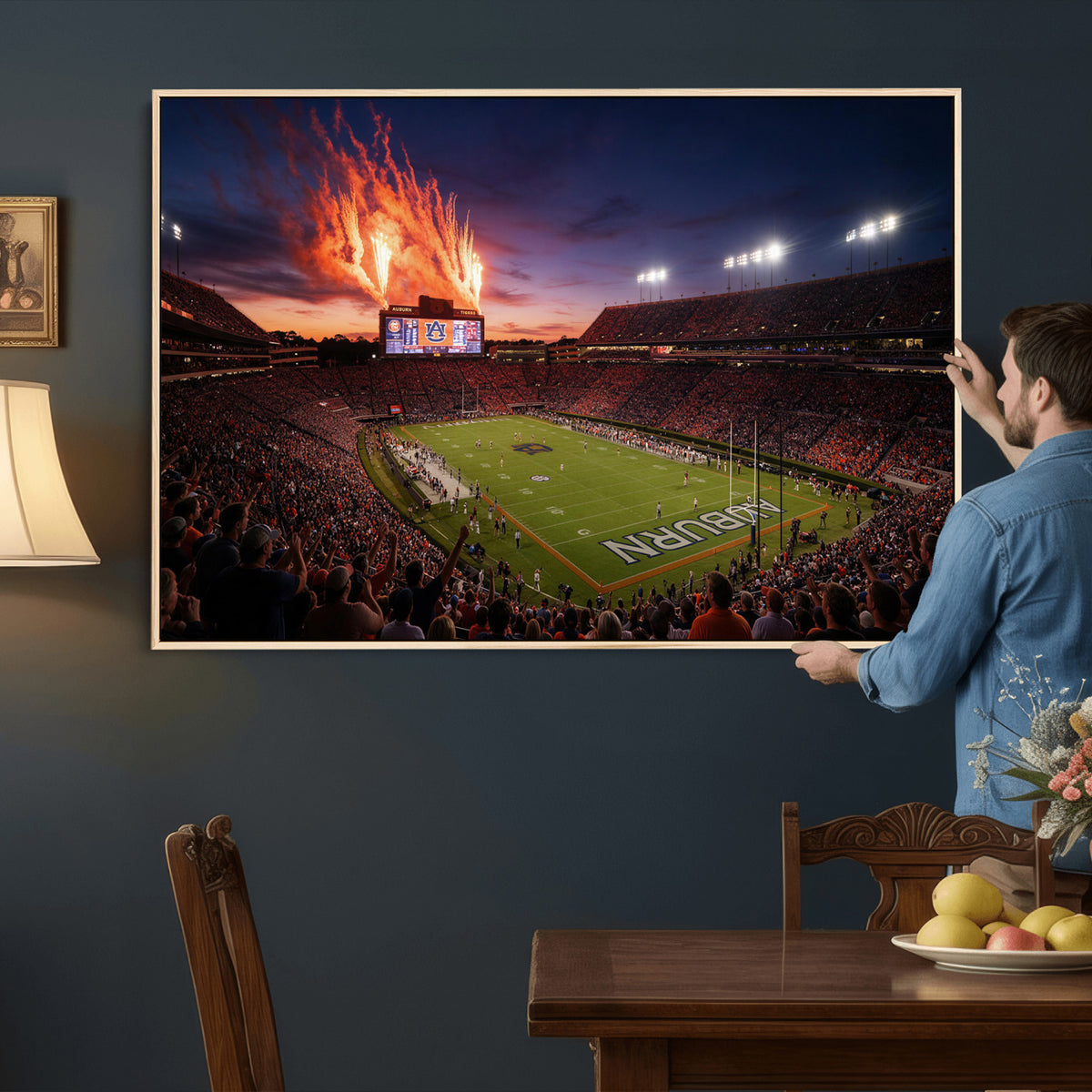 30686080-MGV-CV-36X24 - Stadium Wall Art Canvas Print