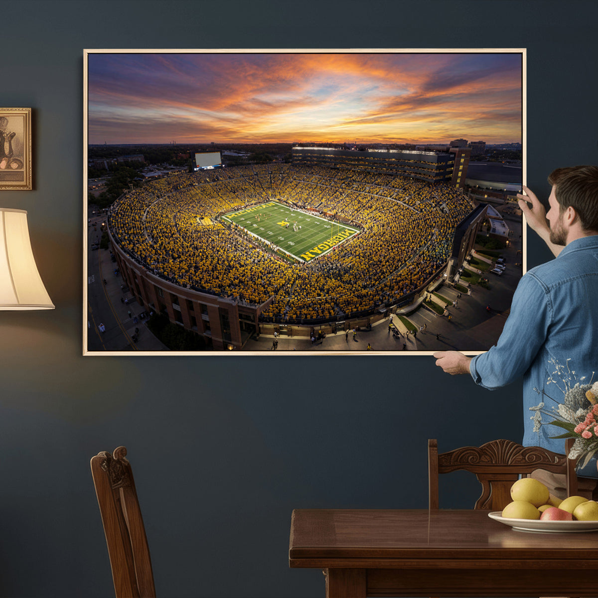 64902586-MGV-CV-36X24 - Stadium Wall Art Canvas Print
