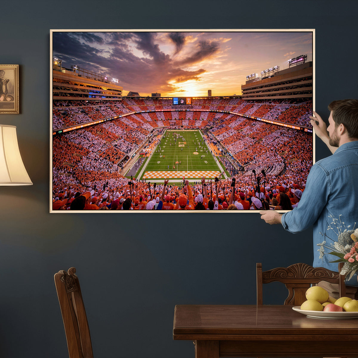 68184875-MGV-CV-36X24 - Stadium Wall Art Canvas Print