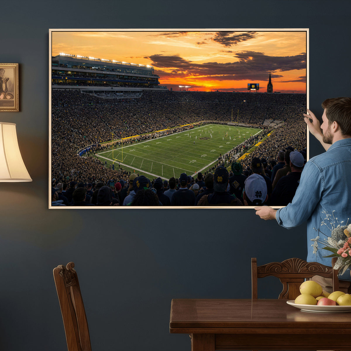 73585402-MGV-CV-36X24 - Stadium Wall Art Canvas Print