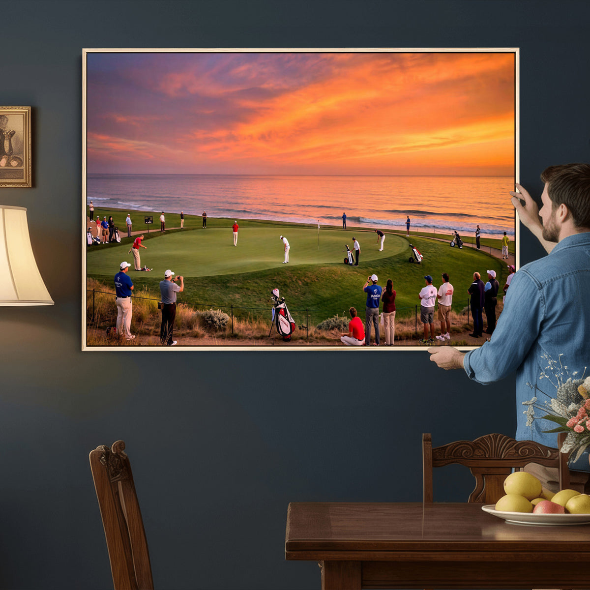 57561775-MGV-CV-36X24 - Stadium Wall Art Canvas Print