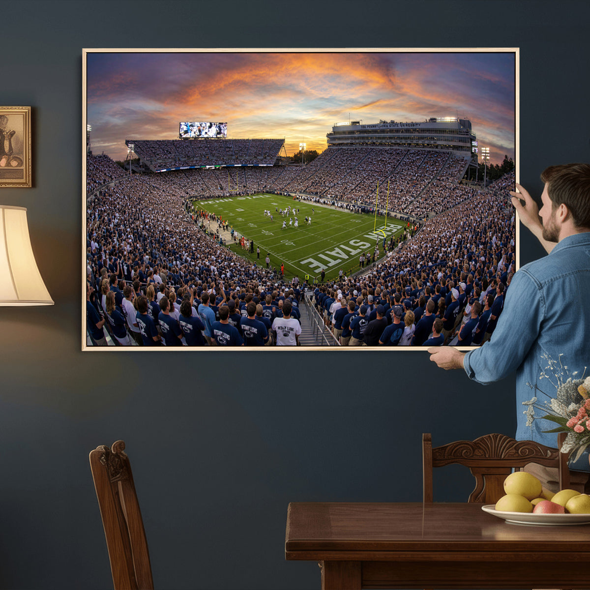 29008668-MGV-CV-36X24 - Stadium Wall Art Canvas Print