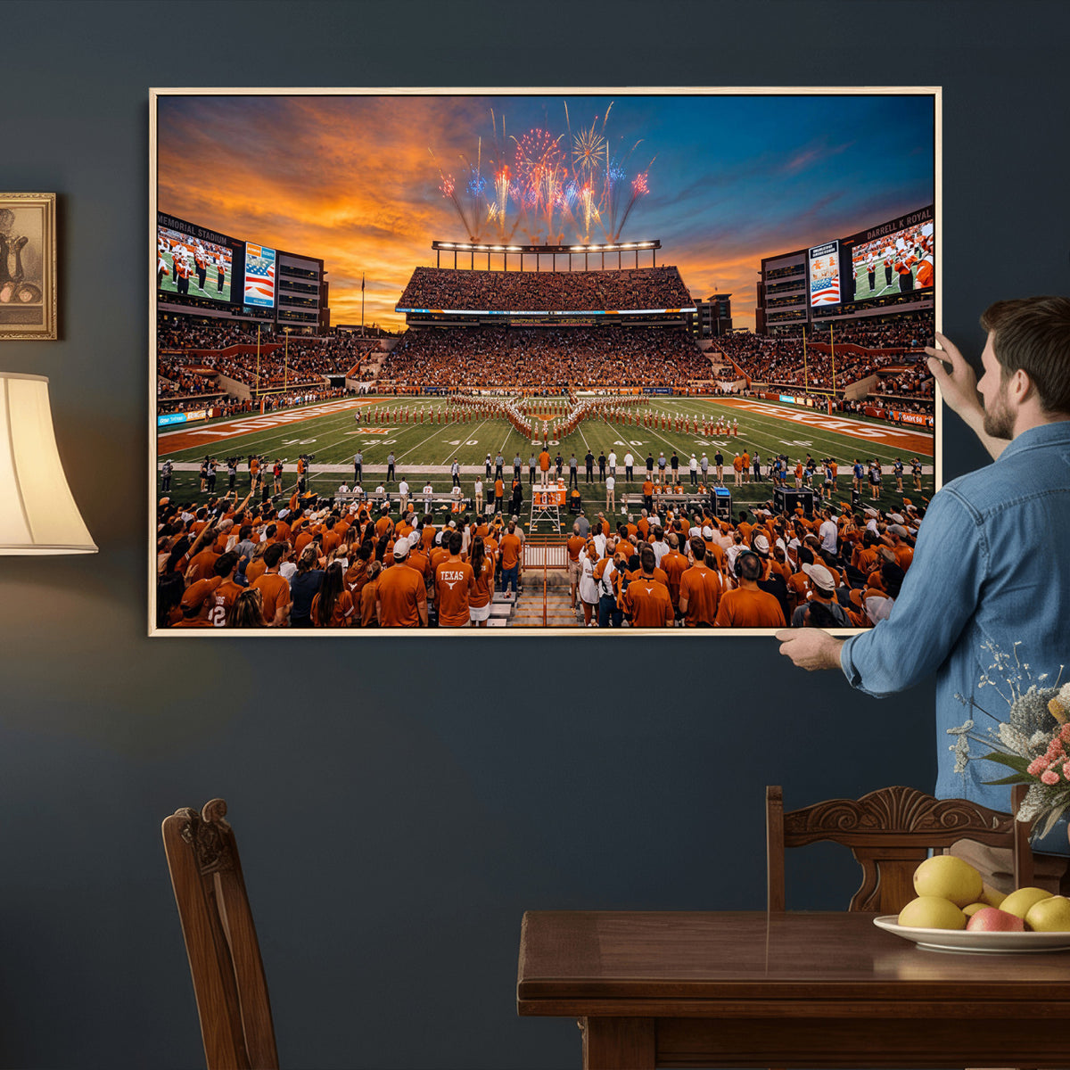 75031291-MGV-CV-36X24 - Stadium Wall Art Canvas Print