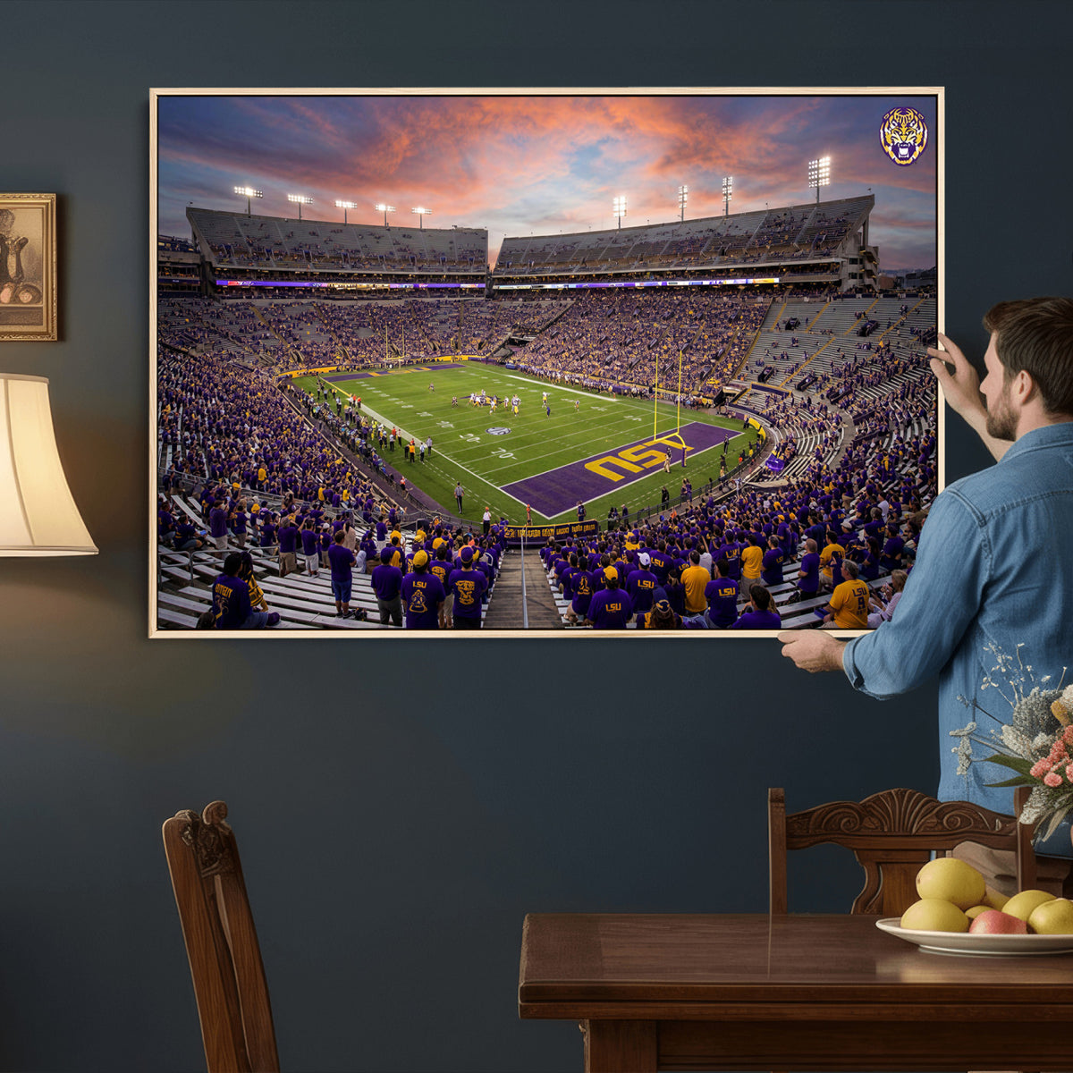 20281385-MGV-CV-36X24 - Stadium Wall Art Canvas Print
