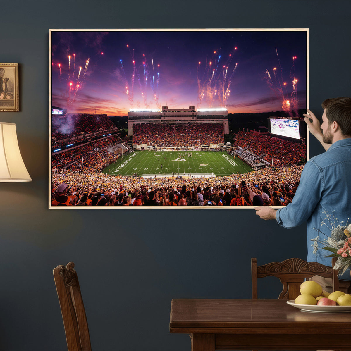 57314829-MGV-CV-36X24 - Stadium Wall Art Canvas Print