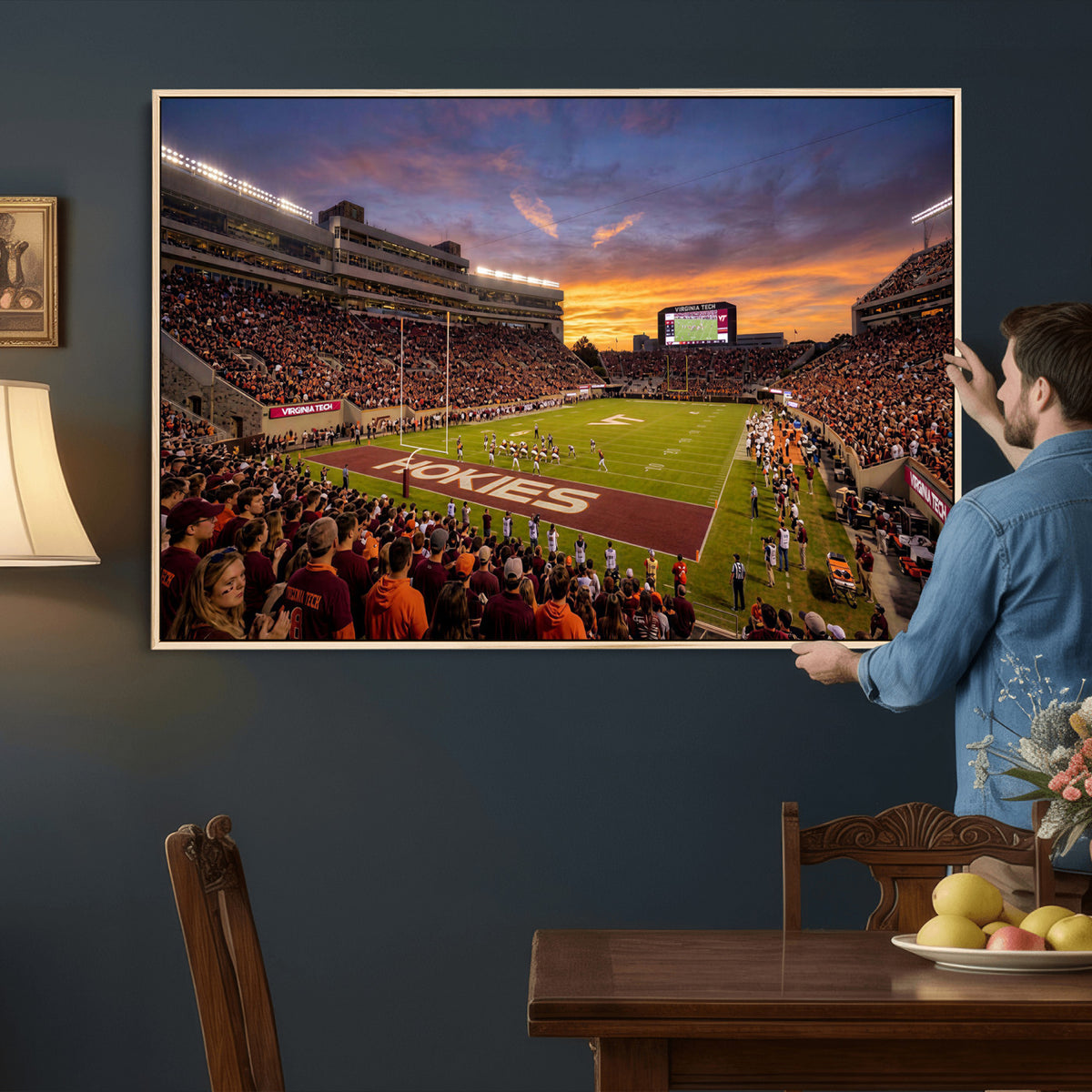 87141841-MGV-CV-36X24 - Stadium Wall Art Canvas Print