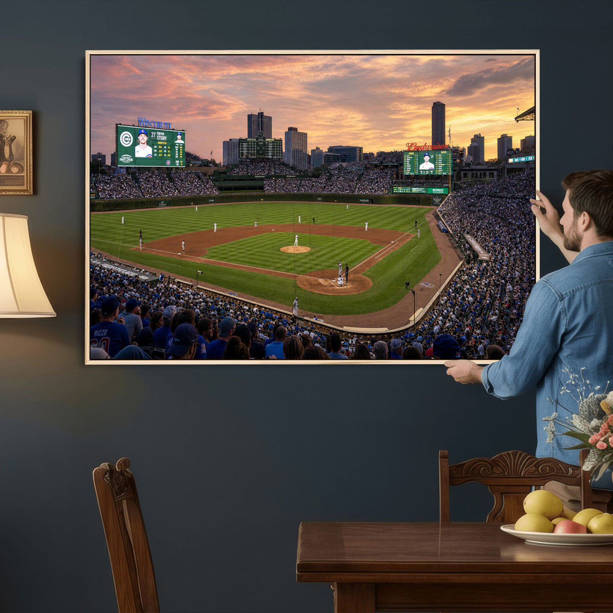 41641466-MGV-CV-36X24 - Stadium Wall Art Canvas Print