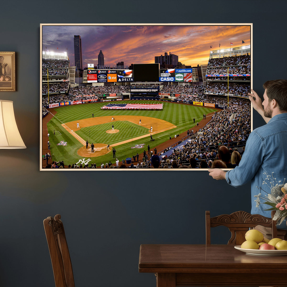 39000124-MGV-CV-36X24 - Stadium Wall Art Canvas Print