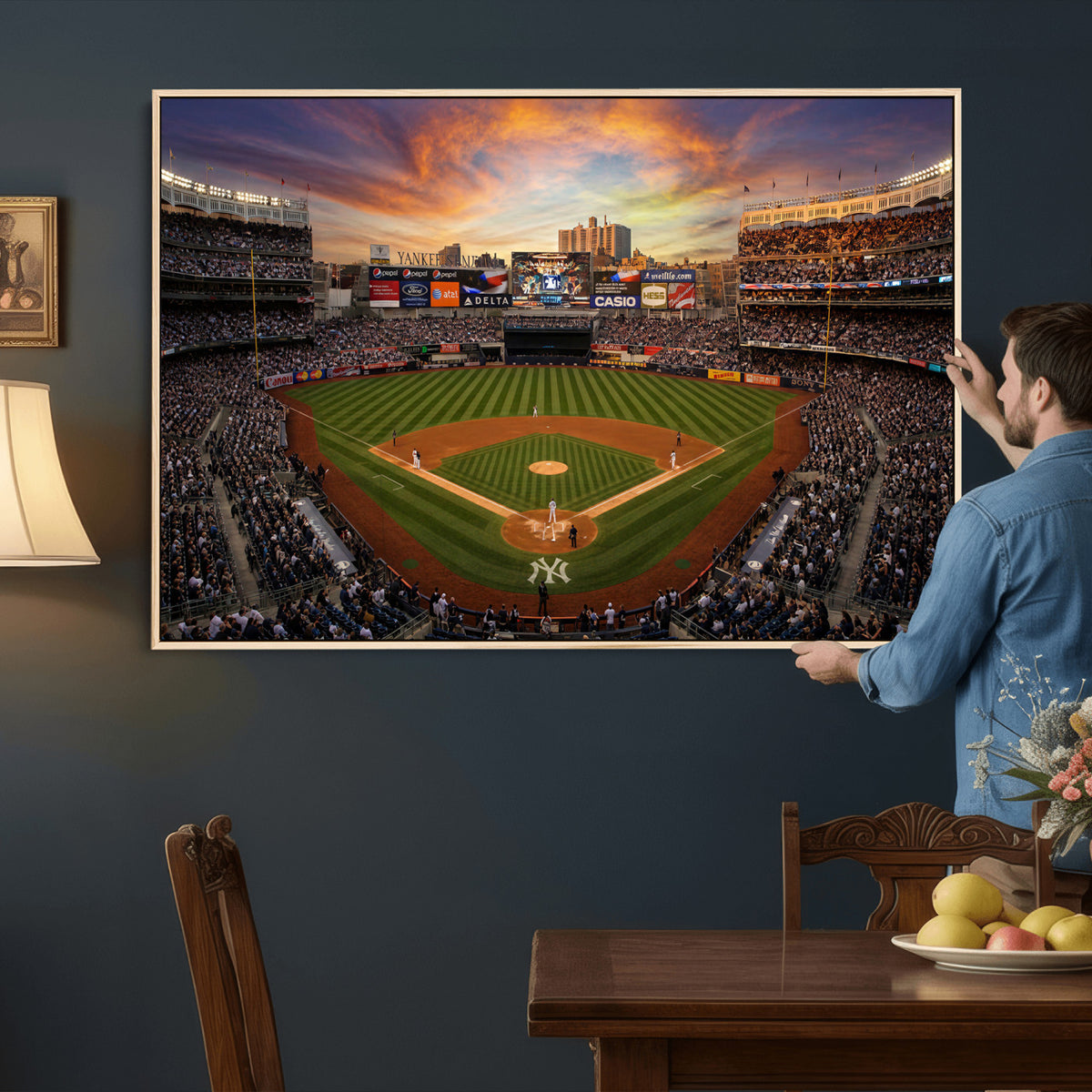 71157927-MGV-CV-36X24 - Stadium Wall Art Canvas Print