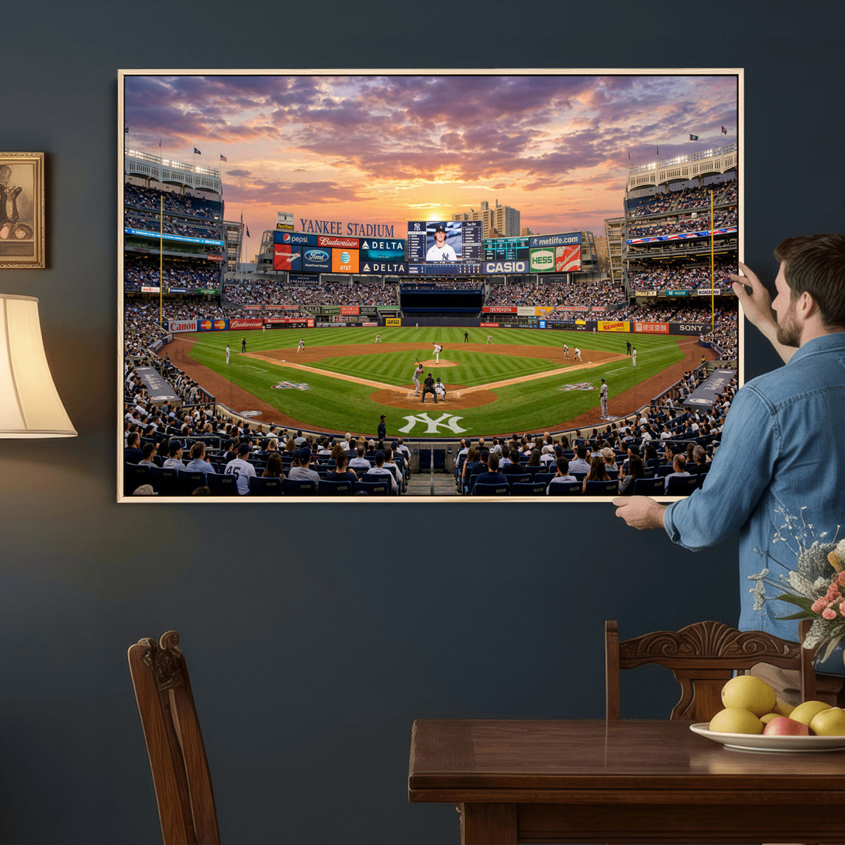 26297292-MGV-CV-36X24 - Stadium Wall Art Canvas Print