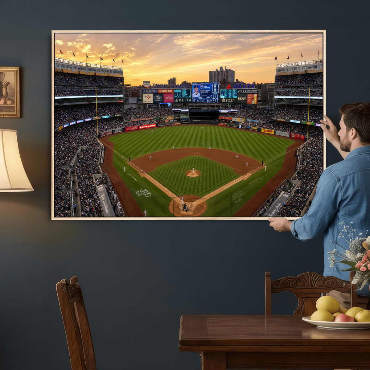 17396699-MGV-CV-36X24 - Stadium Wall Art Canvas Print
