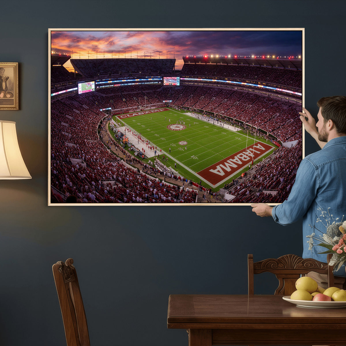 59537492-MGV-CV-36X24 - Stadium Wall Art Canvas Print