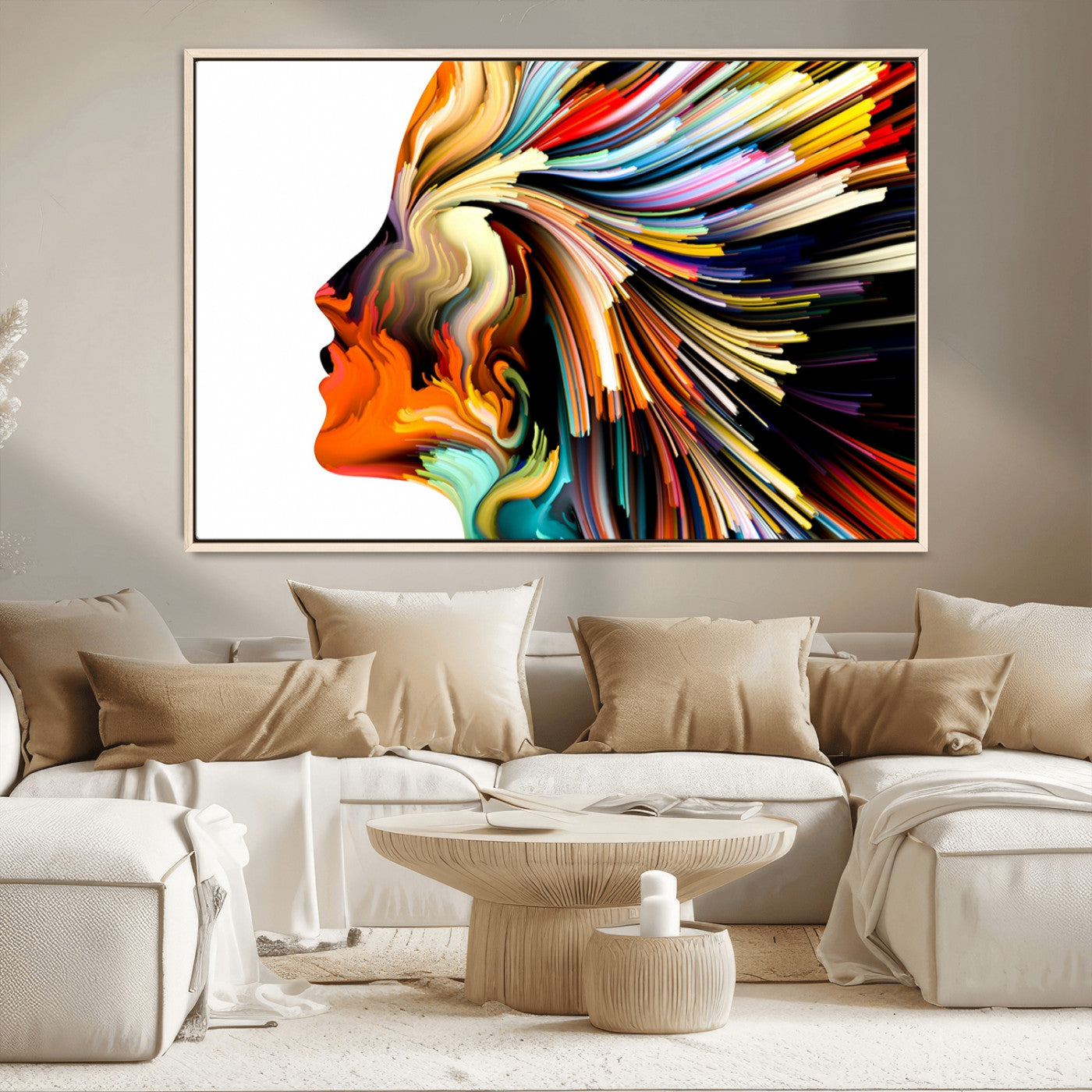 -Profile Colors Canvas Print