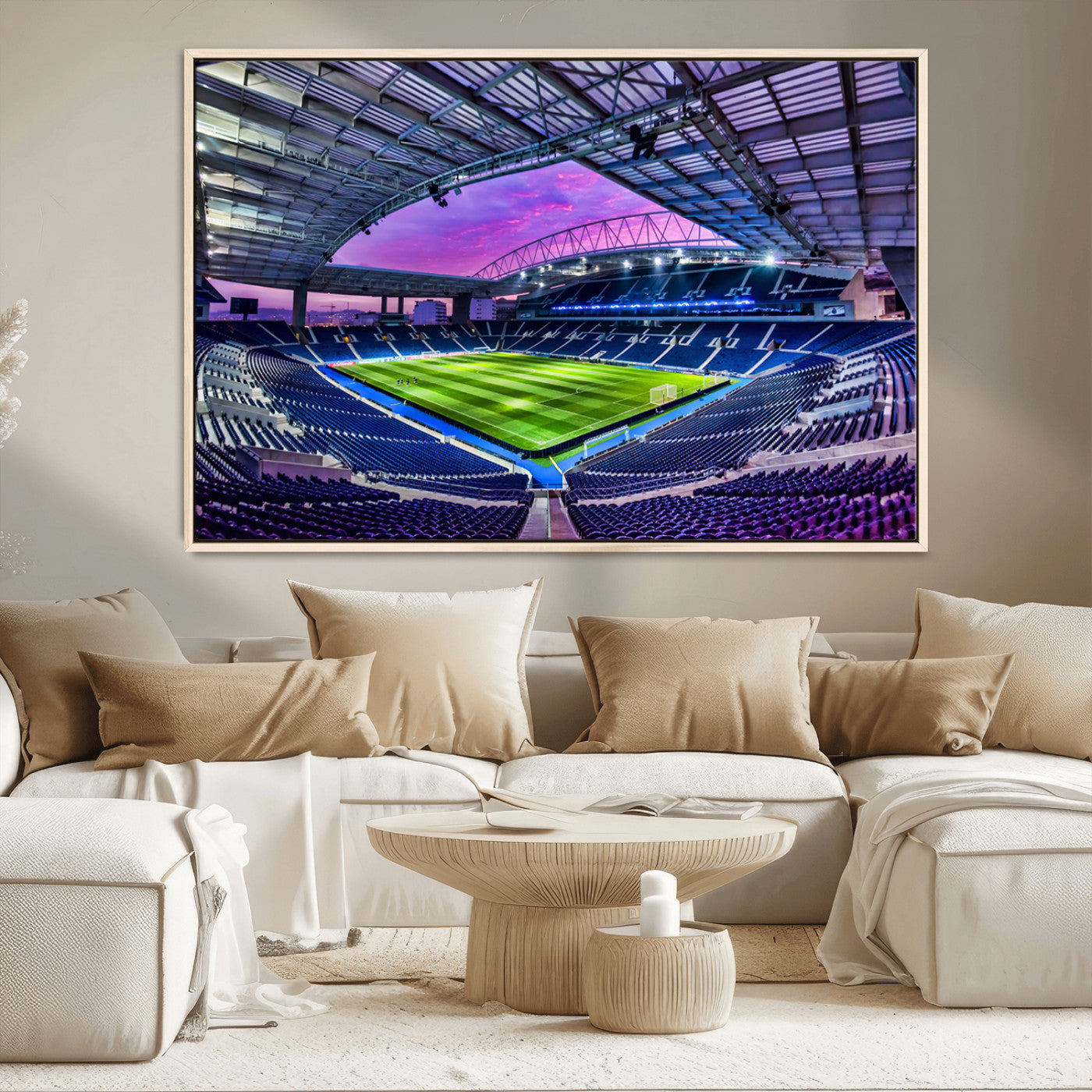 10851-MGV-CV-36X24-FC Porto Soccer Team Print Canvas- Dragon Stadium Wall Art Canvas Print
