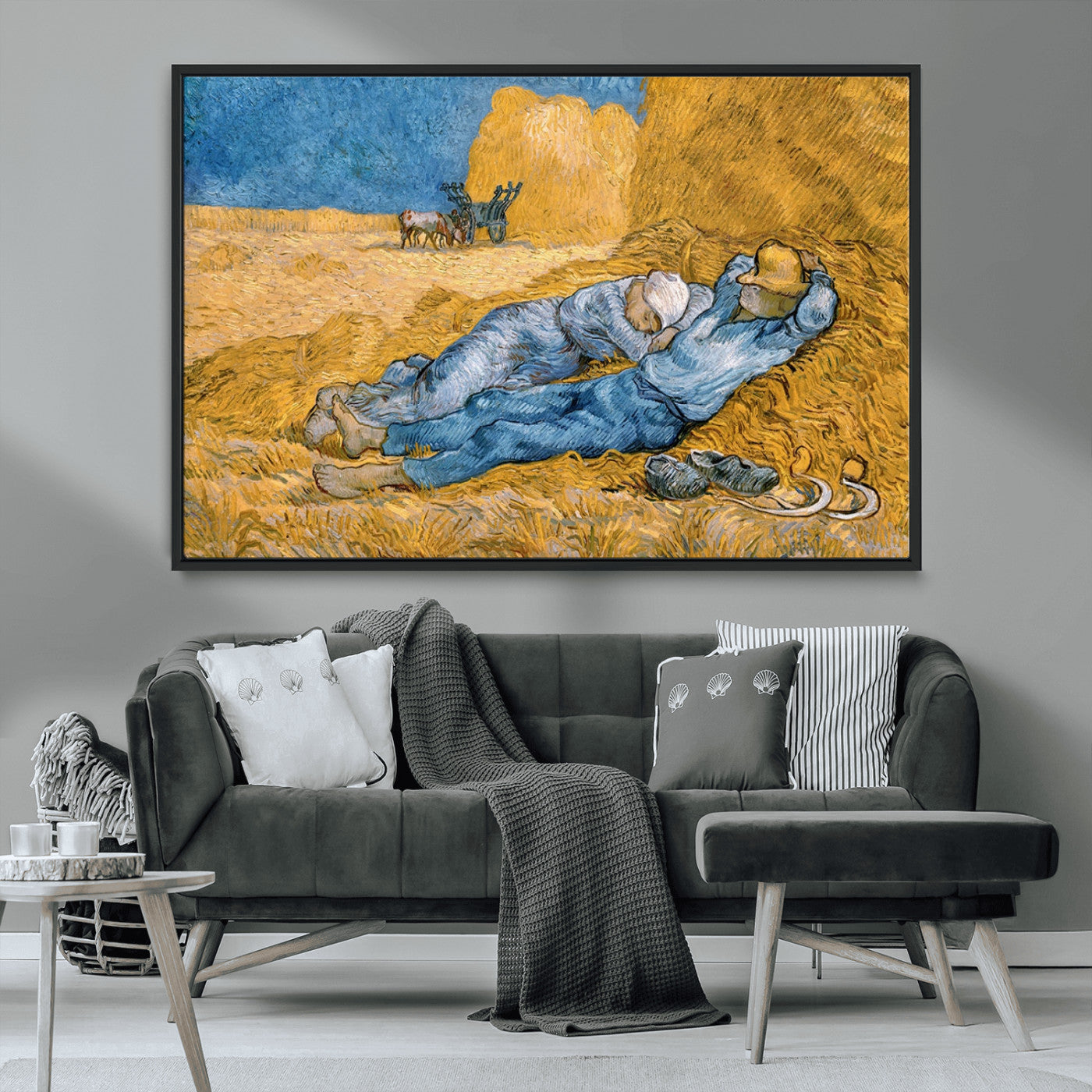 85933-MGV-FC-36X24_Black-Master Artist Vincent Van Gogh Nature Wilderness Illustrs Fine Art Canvas, Van Gogh Nature