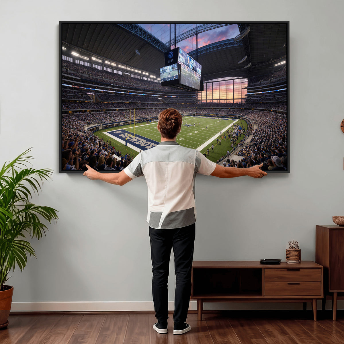 32321096-MGV-CV-36X24 - Stadium Wall Art Canvas Print