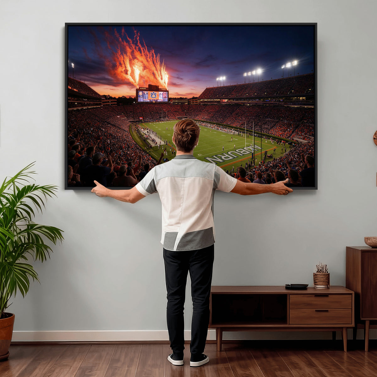 30686080-MGV-CV-36X24 - Stadium Wall Art Canvas Print