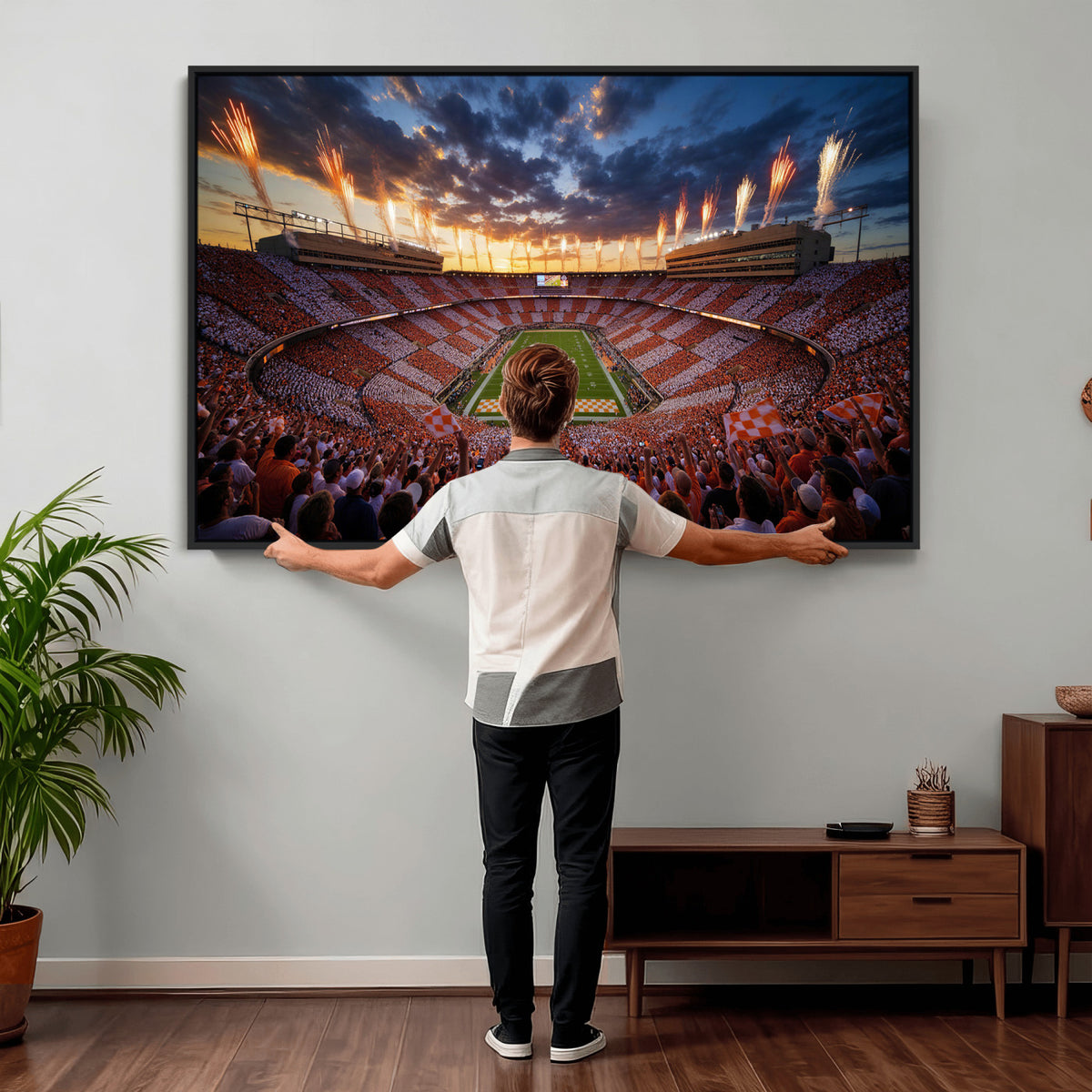 29672818-MGV-CV-36X24 - Stadium Wall Art Canvas Print