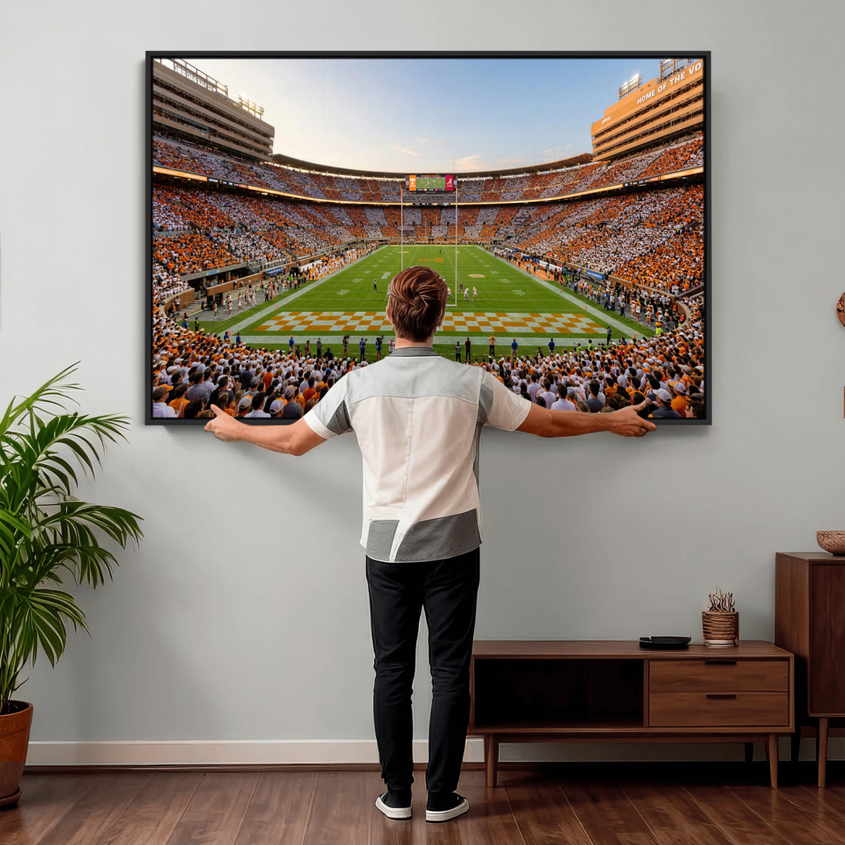 74509135-MGV-CV-36X24 - Stadium Wall Art Canvas Print