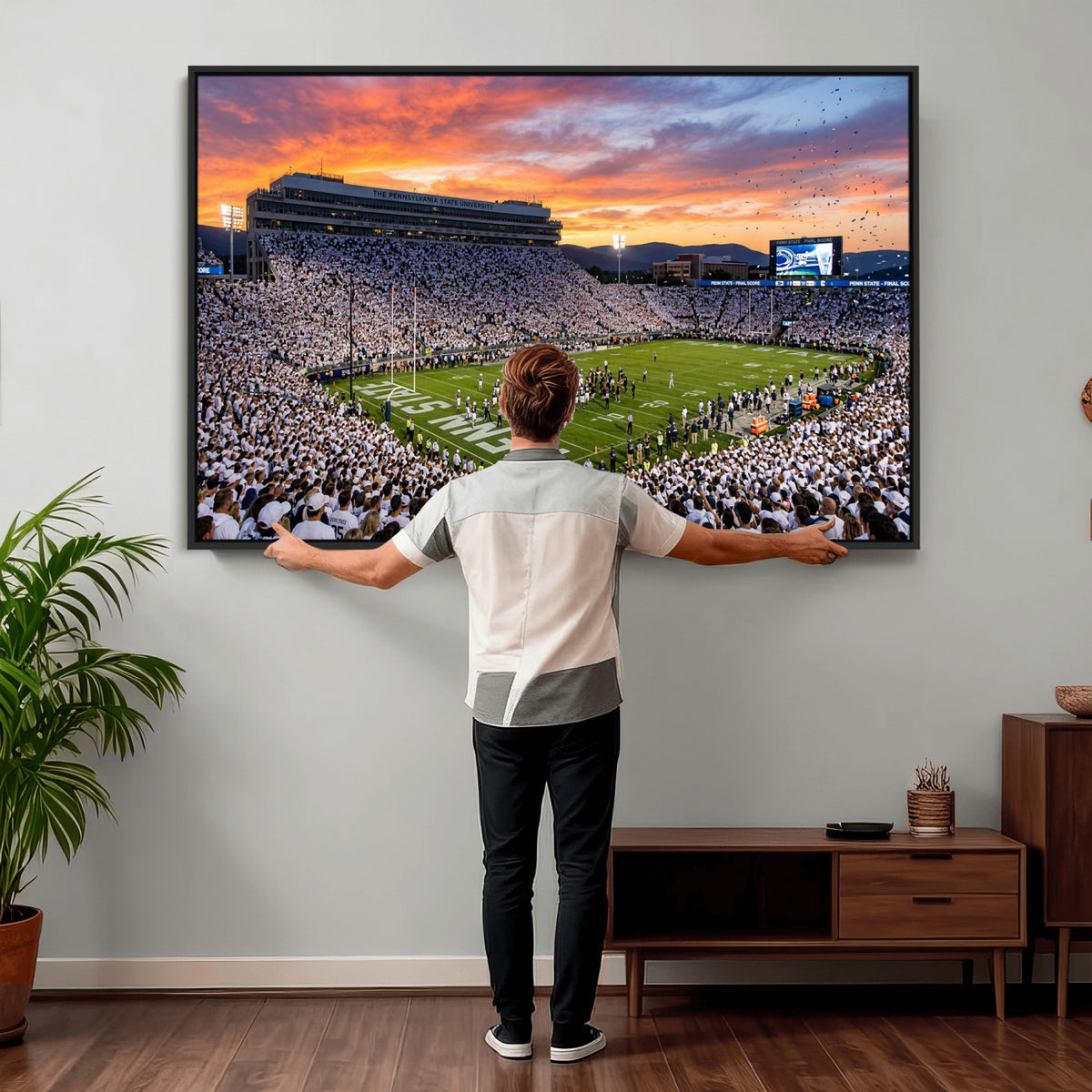 73603863-MGV-CV-36X24 - Stadium Wall Art Canvas Print