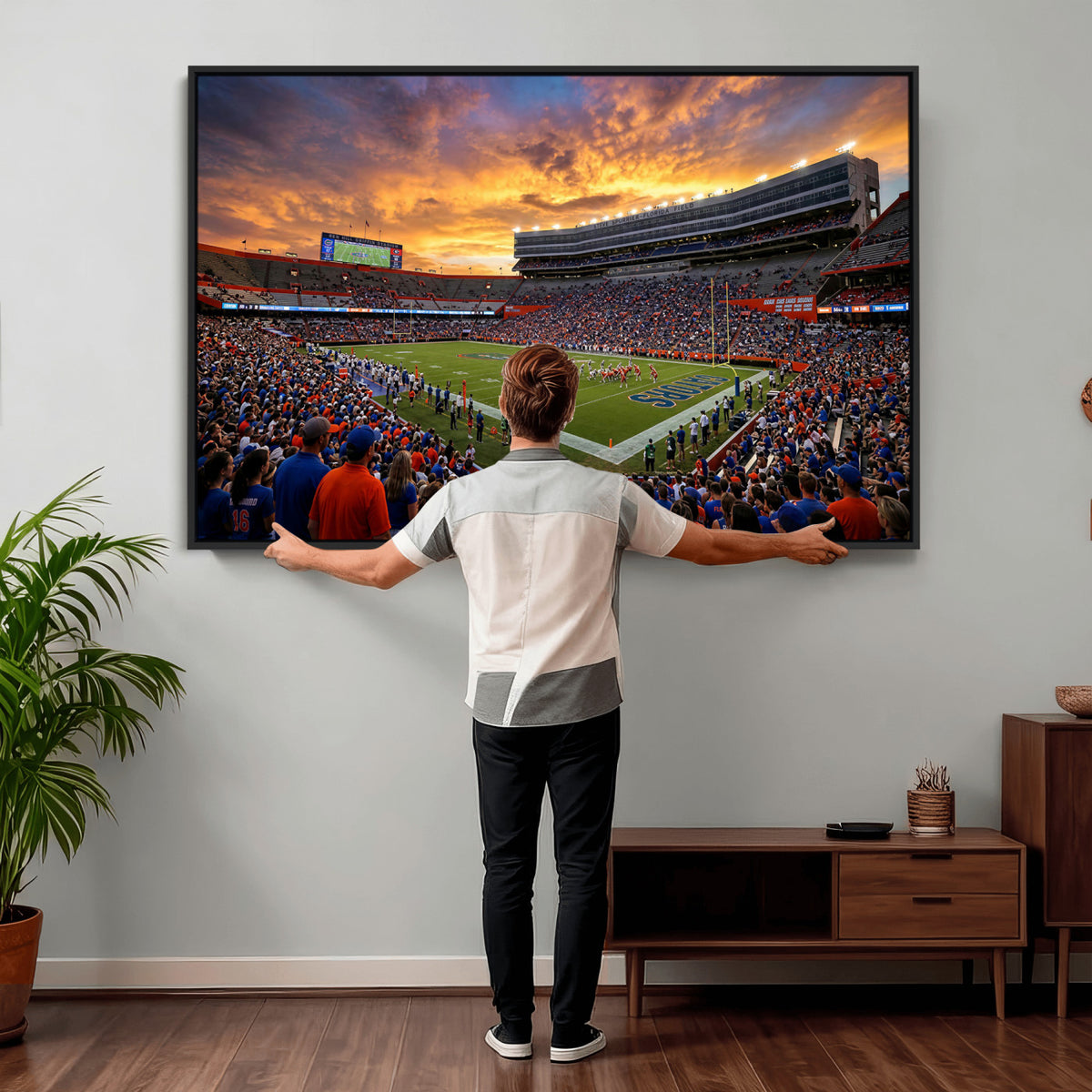 23829865-MGV-CV-36X24 - Stadium Wall Art Canvas Print