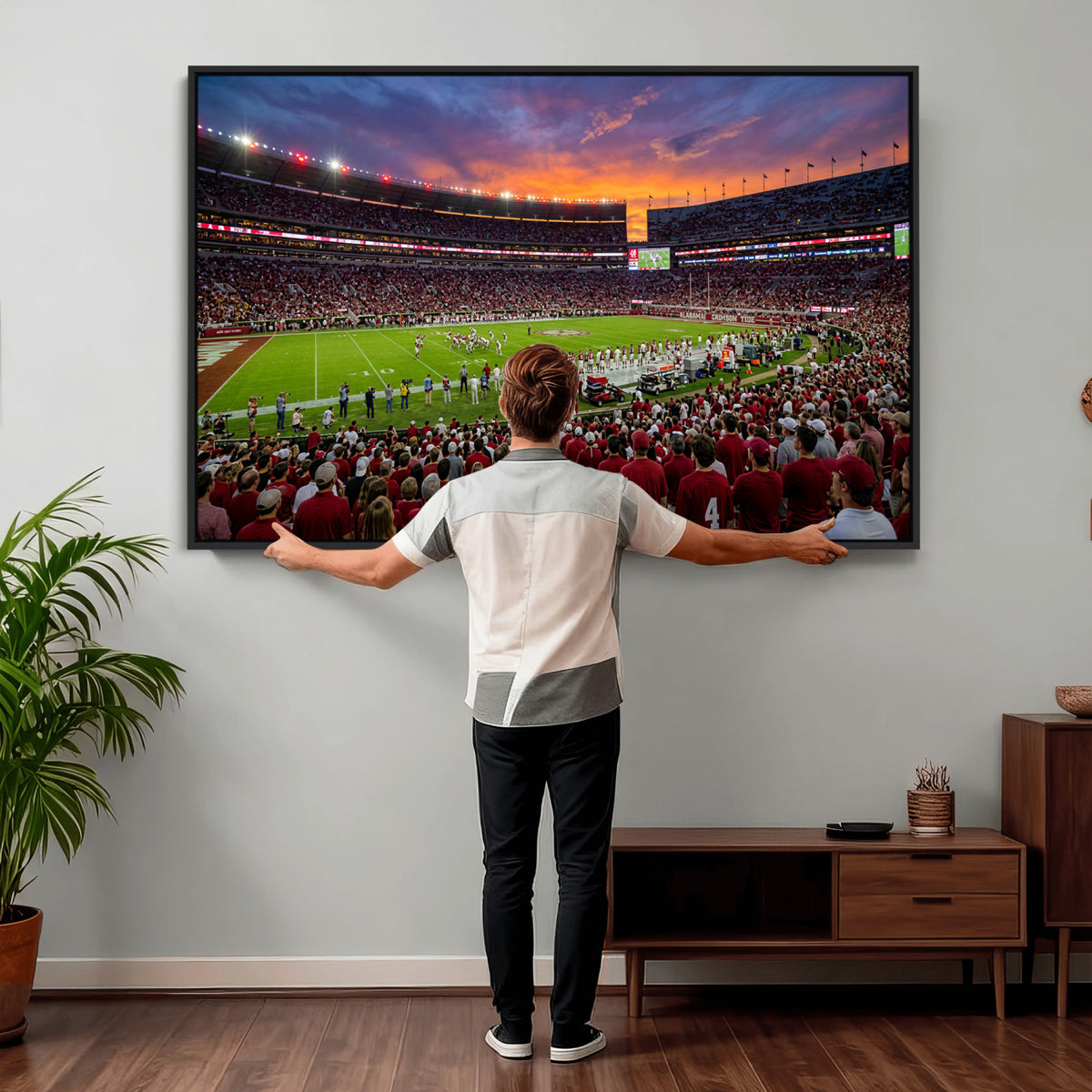 47822048-MGV-CV-36X24 - Stadium Wall Art Canvas Print