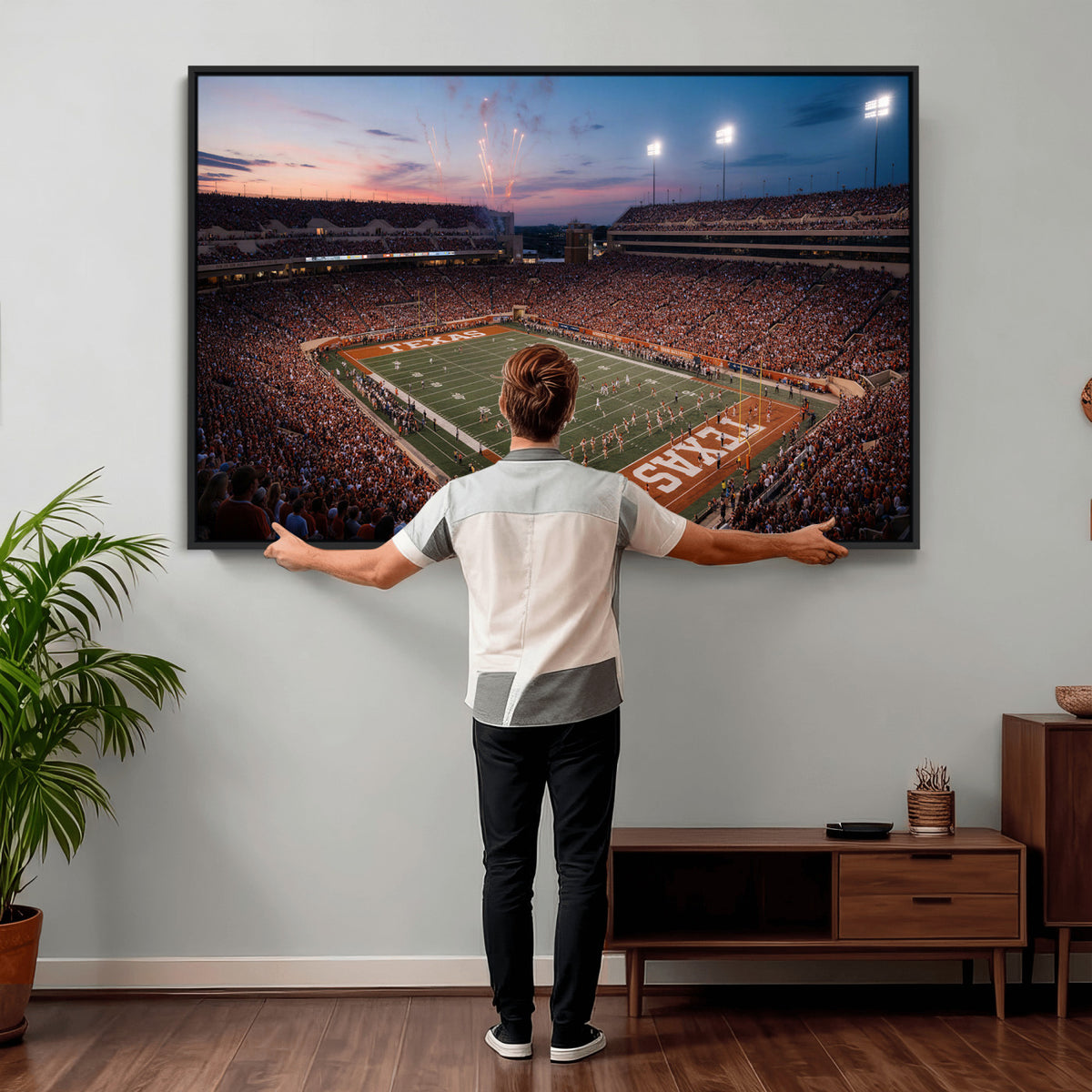 31666911-MGV-CV-36X24 - Stadium Wall Art Canvas Print