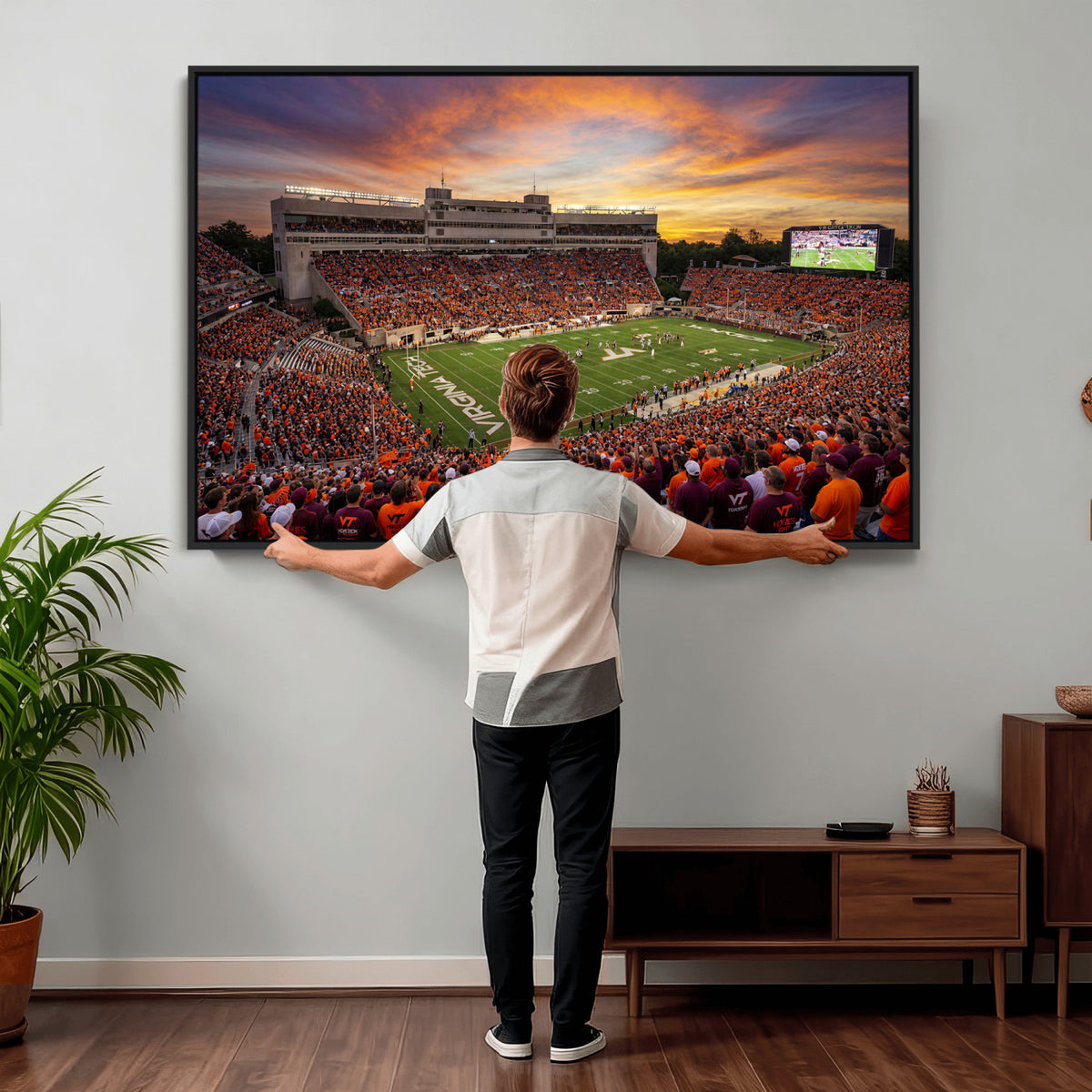 23178259-MGV-CV-36X24 - Stadium Wall Art Canvas Print