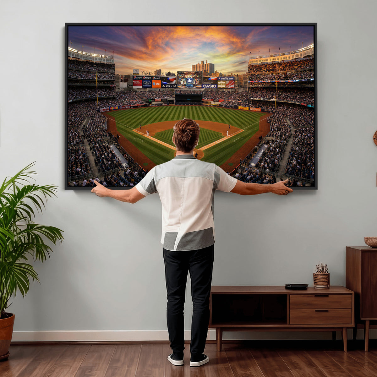 71157927-MGV-CV-36X24 - Stadium Wall Art Canvas Print