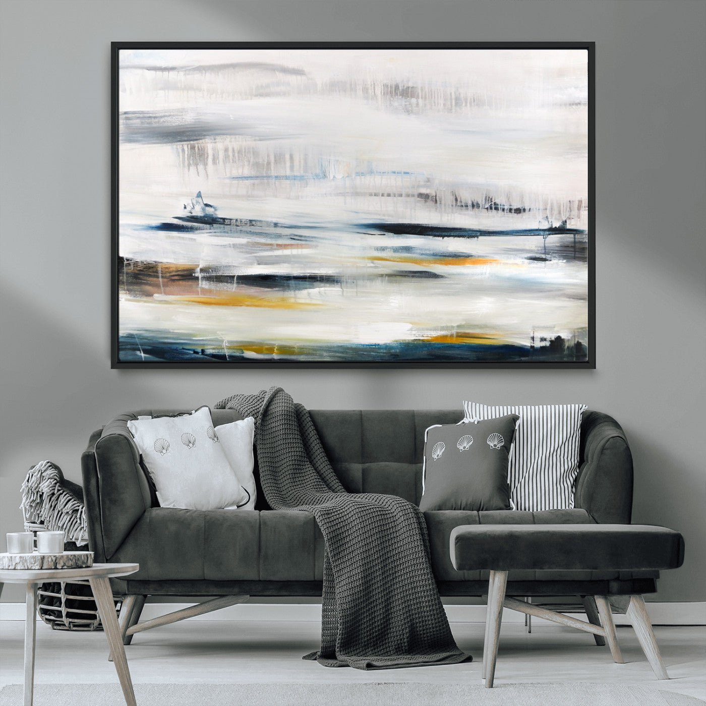 74932-MGV-CV-36X24-Soft Color Abstract Canvas Print