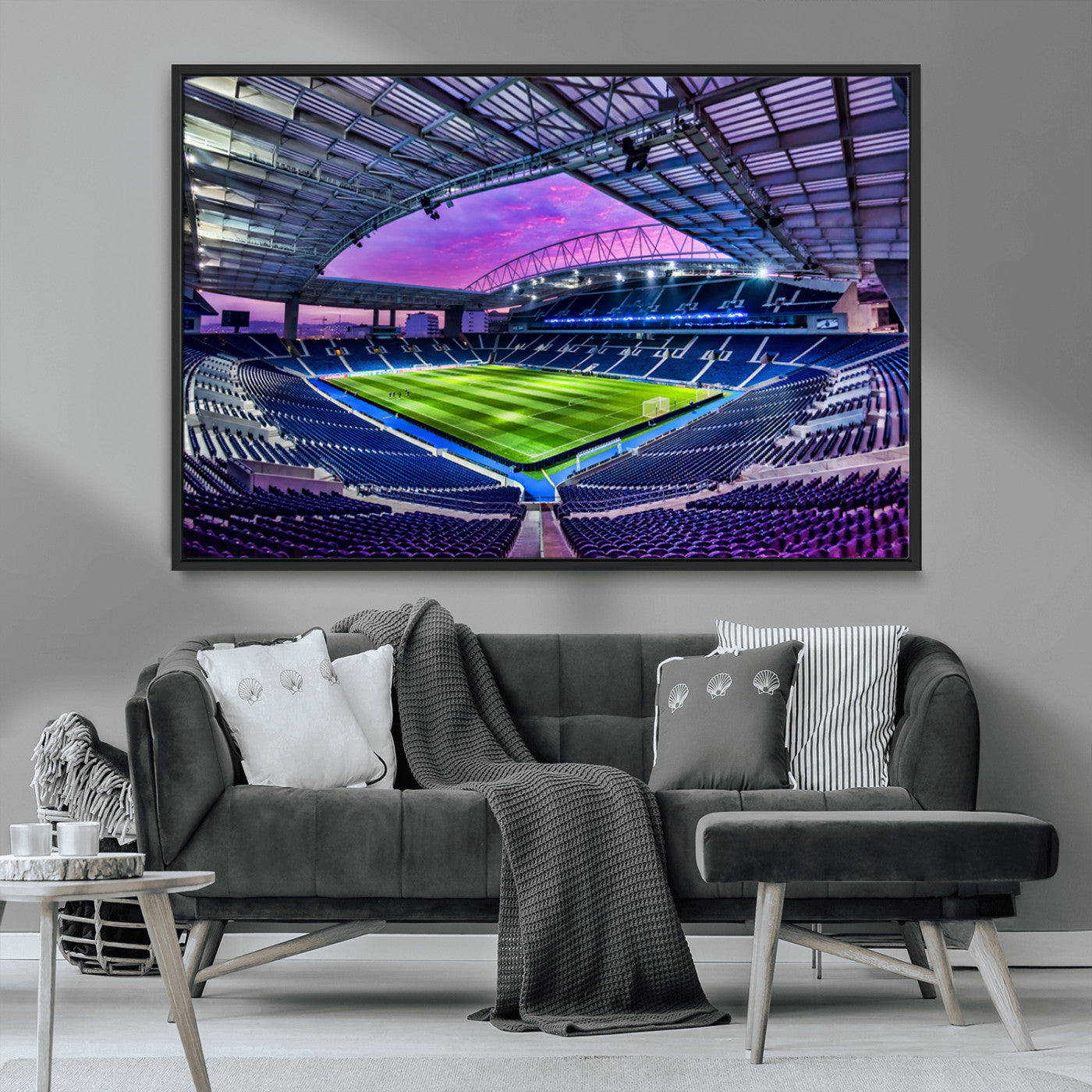 10851-MGV-CV-36X24-FC Porto Soccer Team Print Canvas- Dragon Stadium Wall Art Canvas Print