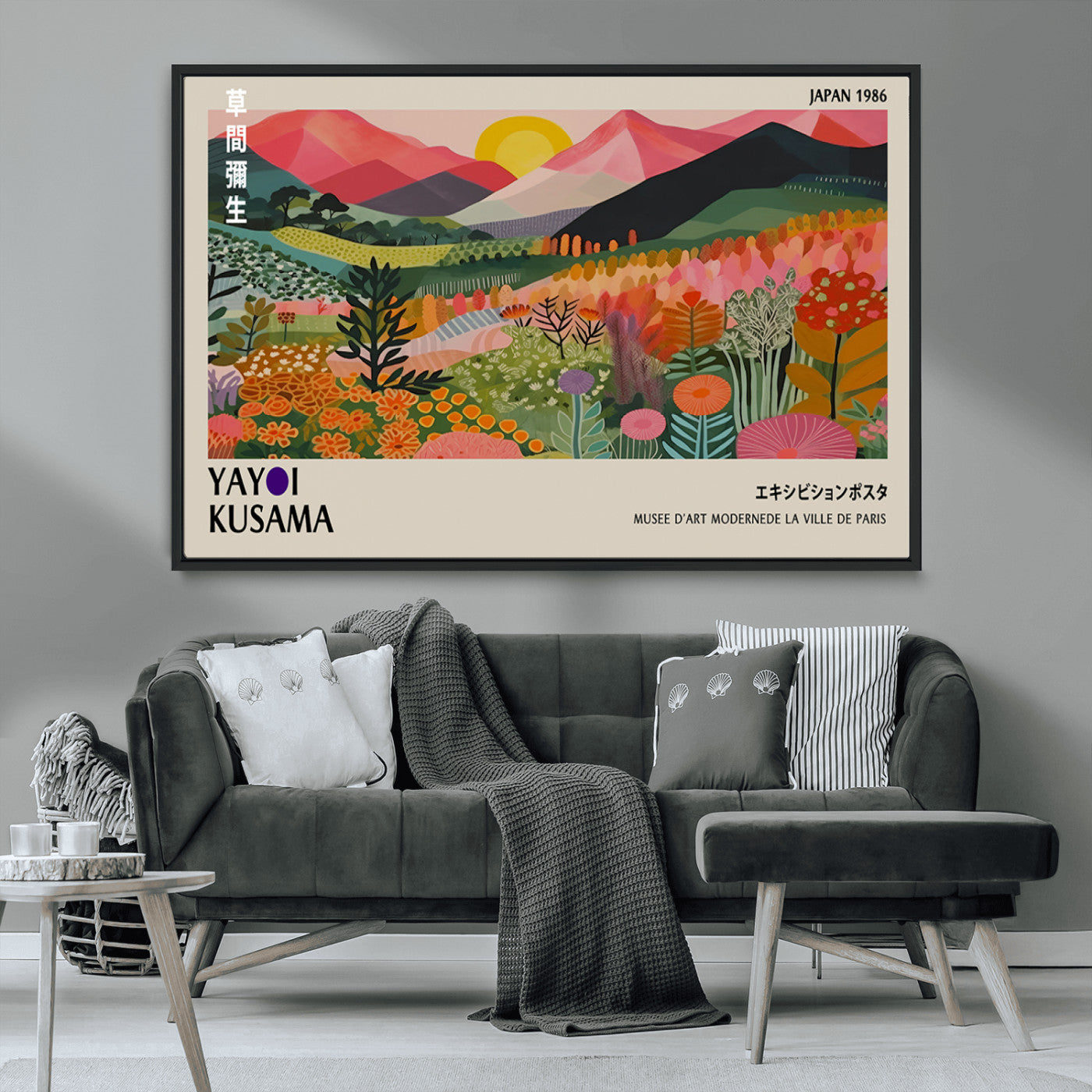 97588-MGV-CV-36X24-Old Barn Wall Art Canvas Print – Framed Rustic Moody Farm Countryside Landscape Nature Artwork for Home, Office, Living Room