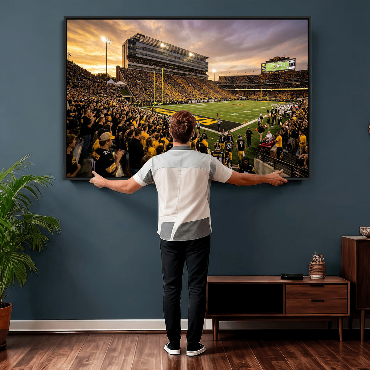 60847729-MGV-CV-36X24 - Stadium Wall Art Canvas Print
