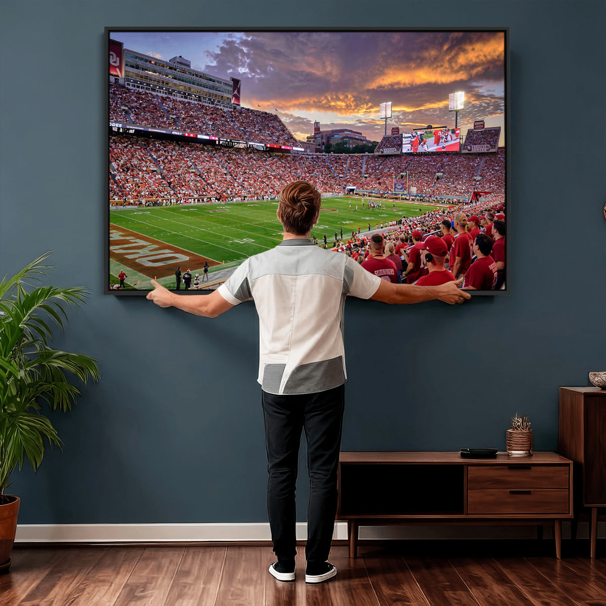 47794729-MGV-CV-36X24 - Stadium Wall Art Canvas Print