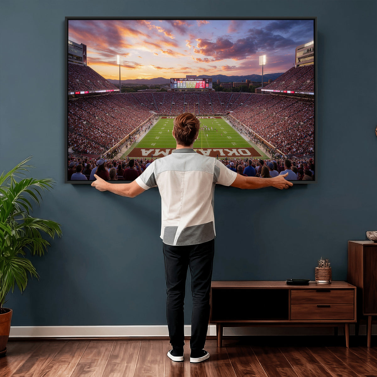 18509931-MGV-CV-36X24 - Stadium Wall Art Canvas Print