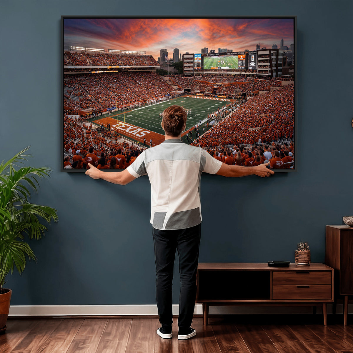 68564193-MGV-CV-36X24 - Stadium Wall Art Canvas Print
