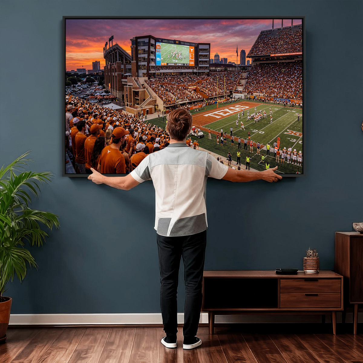 23743181-MGV-CV-36X24 - Stadium Wall Art Canvas Print