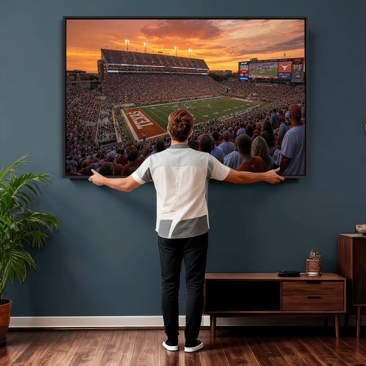 50466060-MGV-CV-36X24 - Stadium Wall Art Canvas Print